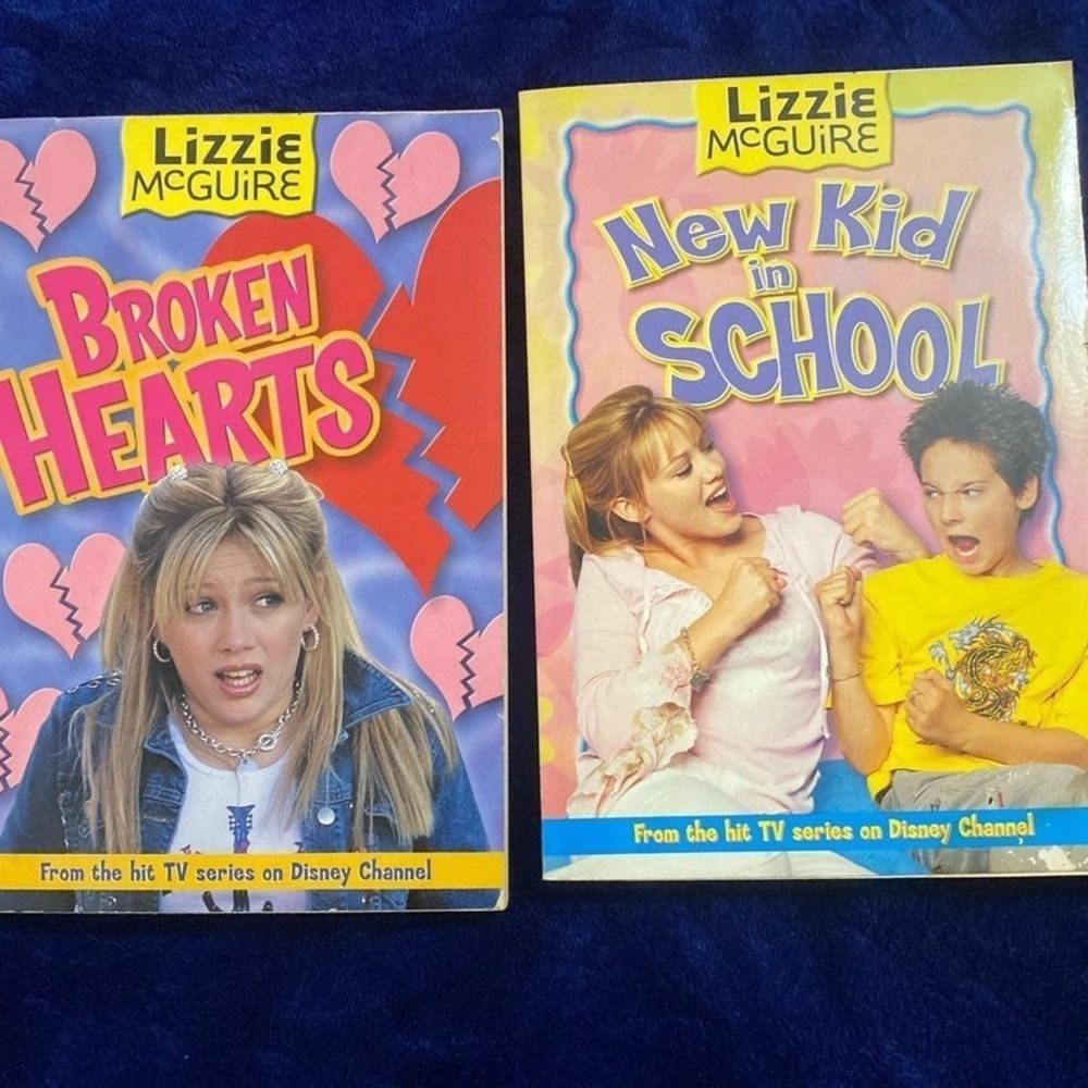 Lizzie McGuire Y2K Vintage books